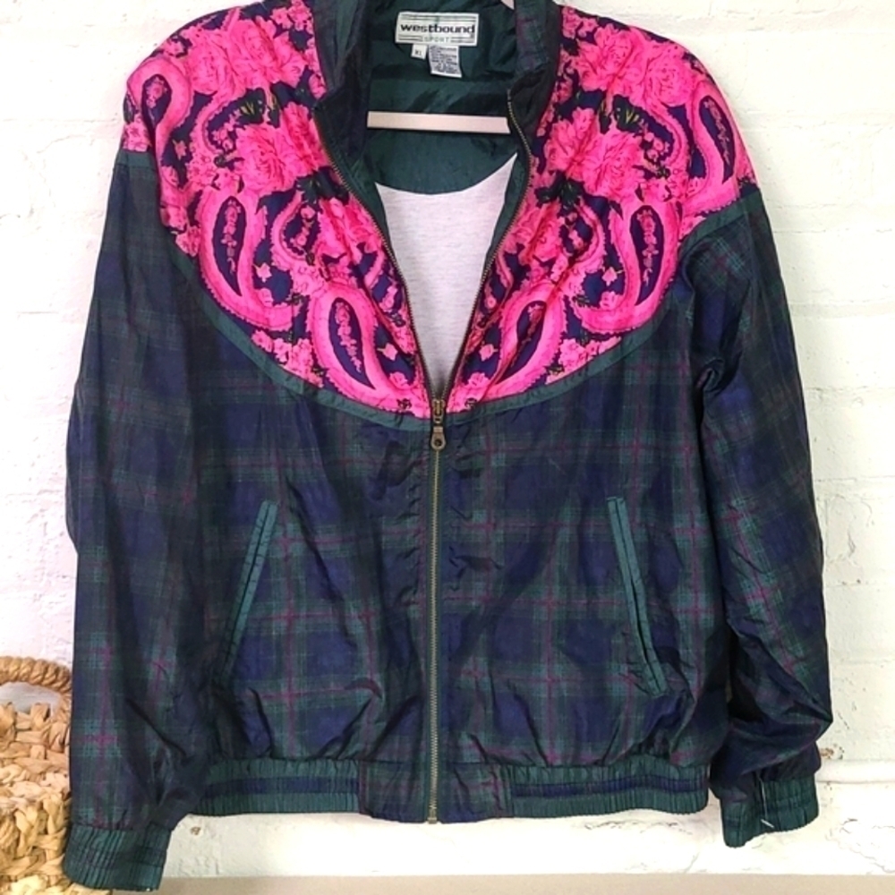 VINTAGE 90S NYLON Slouchy Jacket